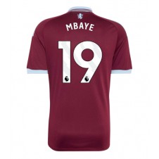 Aston Villa Ibrahim Mbaye #19 Hemmatröja 2026-27 Korta ärmar